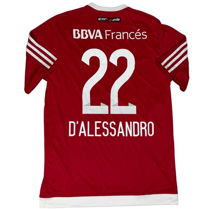 2016-2017 RIVERPLATE AWAY D'ALESSANDRO JERSEY - (M)