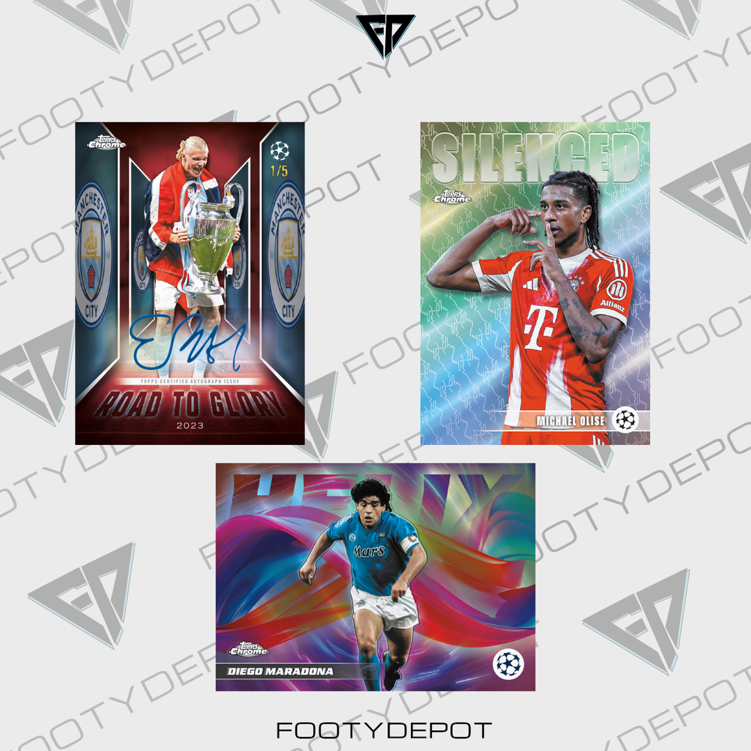 2025-25 TOPPS CHROME® UEFA CLUB COMPETITIONS HOBBY BOX