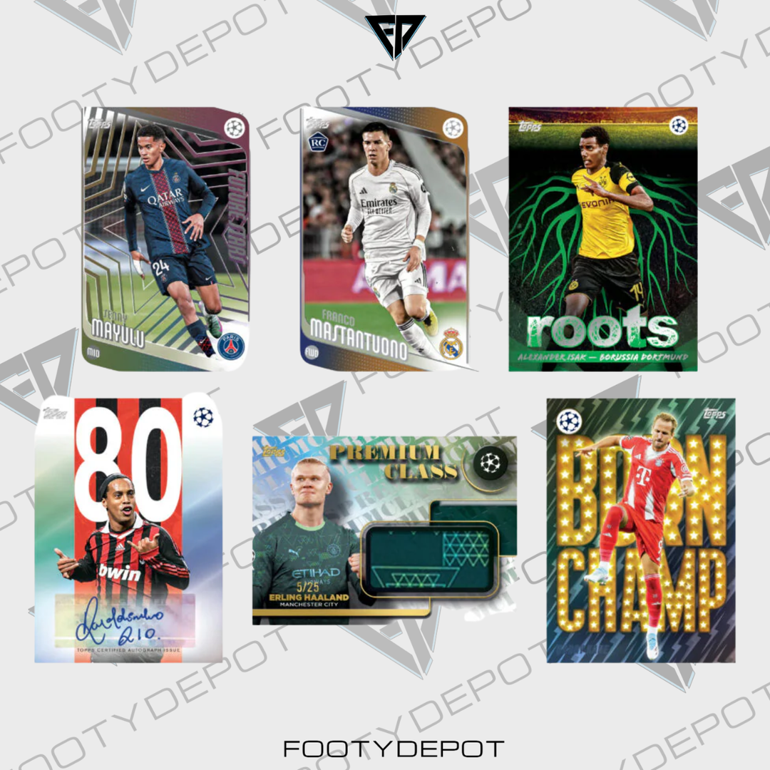 2025-26 TOPPS UEFA CLUB COMPETITIONS FLAGSHIP HOBBY BOX