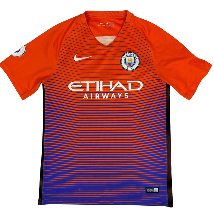 2016-2017 MANCHESTER CITY THIRD EPL SHIRT DE BRUYNE #17 - (S)