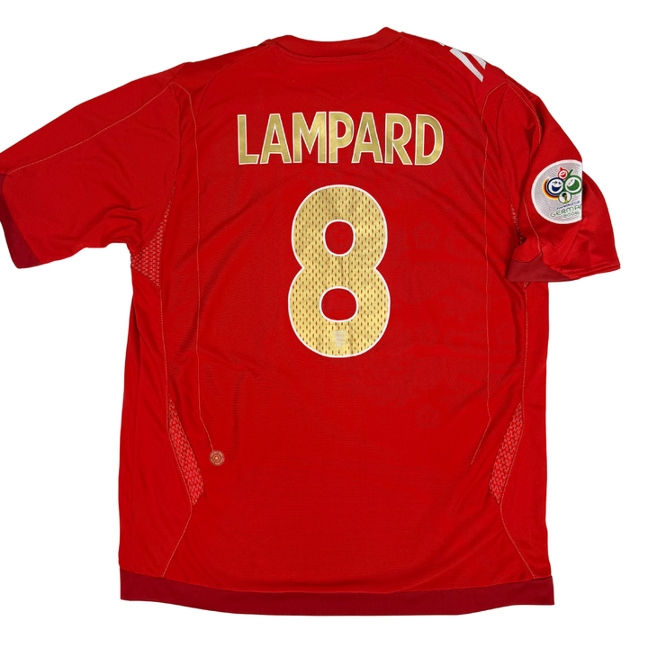 2006 ENGLAND AWAY WORLD CUP SHIRT LAMPARD #8 - (L)