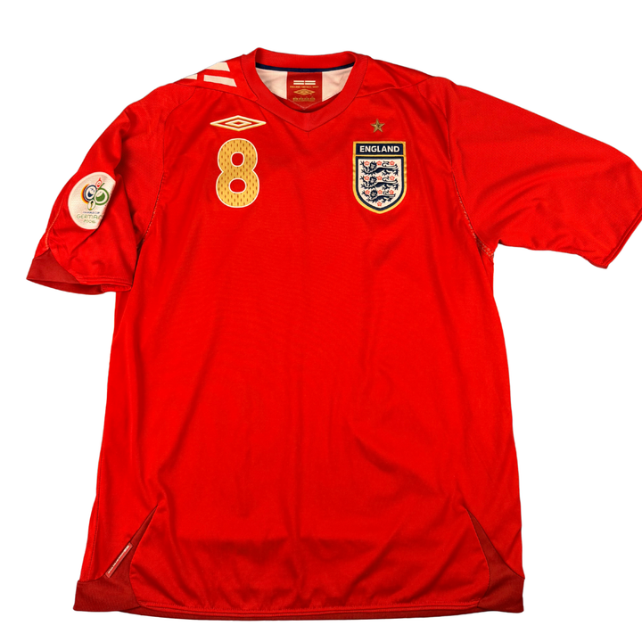 2006 ENGLAND AWAY WORLD CUP SHIRT LAMPARD #8 - (L)