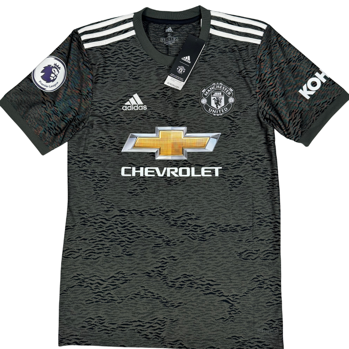 2020-2021 MANCHESTER UNITED AWAY EPL SHIRT BRUNO #18 - (S)