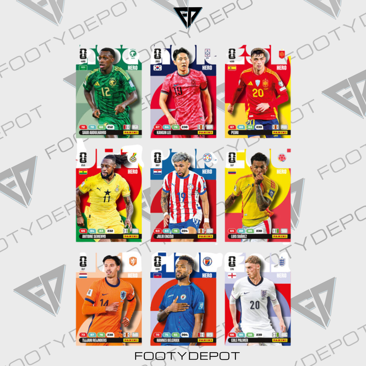 2026 PANINI ADRENALYN XL FIFA WORLD CUP CARDS – ECO BLASTER (60 CARDS + 4 LE)
