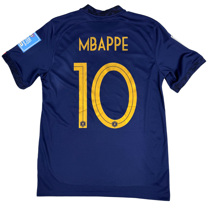 2021-2022 FRANCE HOME WORLD CUP SHIRT MBAPPE #10 - (S)