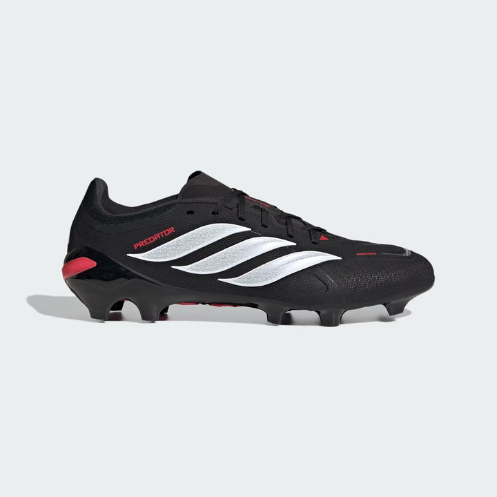 adidas PREDATOR LEAGUE FIRM-GROUND - Core Black/Lucid Red