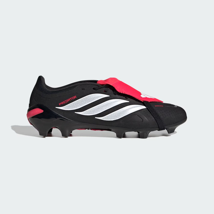 adidas PREDATOR LEAGUE FT FIRM-GROUND - Core Black/Lucid Red