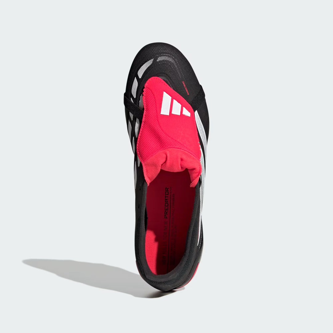 adidas PREDATOR LEAGUE FT FIRM-GROUND - Core Black/Lucid Red