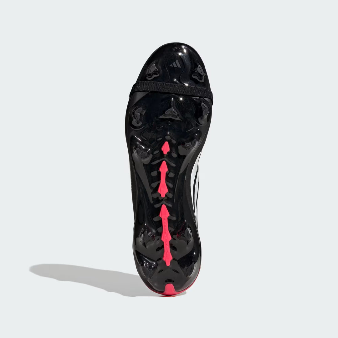 adidas PREDATOR LEAGUE FT FIRM-GROUND - Core Black/Lucid Red