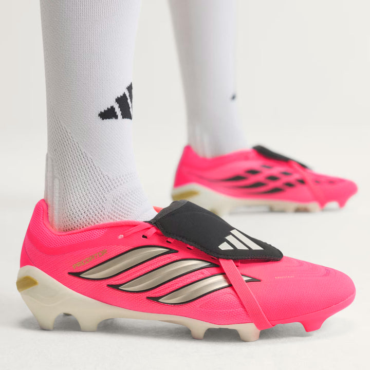 adidas PREDATOR LEAGUE FT FIRM-GROUND - Solar Turbo/Thermal Chrome