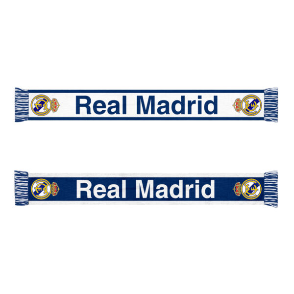 REAL MADRID – DOUBLE-SIDED ACRYLIC SCARF