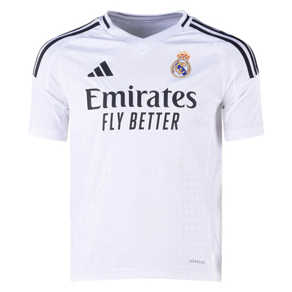 24/25 REAL MADRID HOME KIDS JERSEY