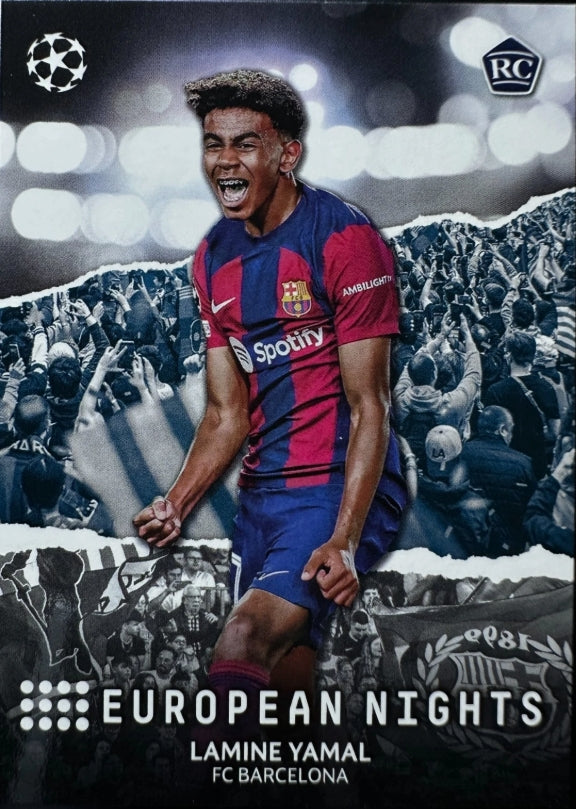 2023-24 TOPPS UEFA CLUB COMPETITIONS EUROPEAN NIGHTS - RC LAMINE YAMAL