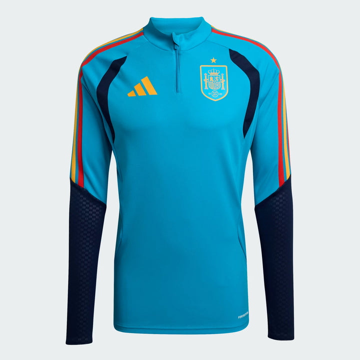 2026 SPAIN LONG SLEEVE TRAINING TOP - Bold Aqua