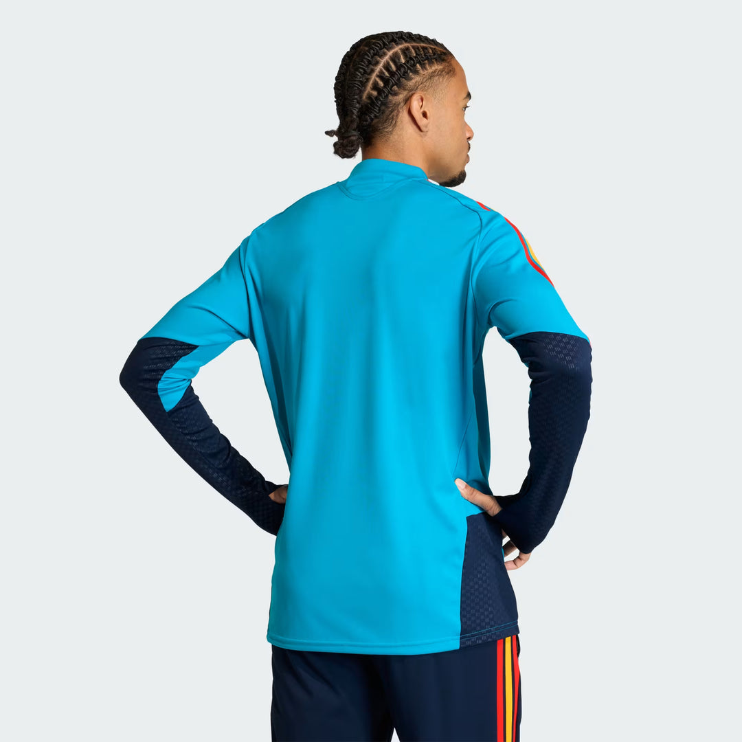 2026 SPAIN LONG SLEEVE TRAINING TOP - Bold Aqua