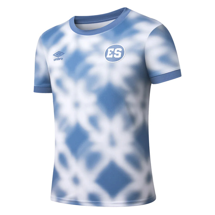 UMBRO 2025/26 EL SALVADOR BLUE TIE DYE PRE-MATCH JERSEY