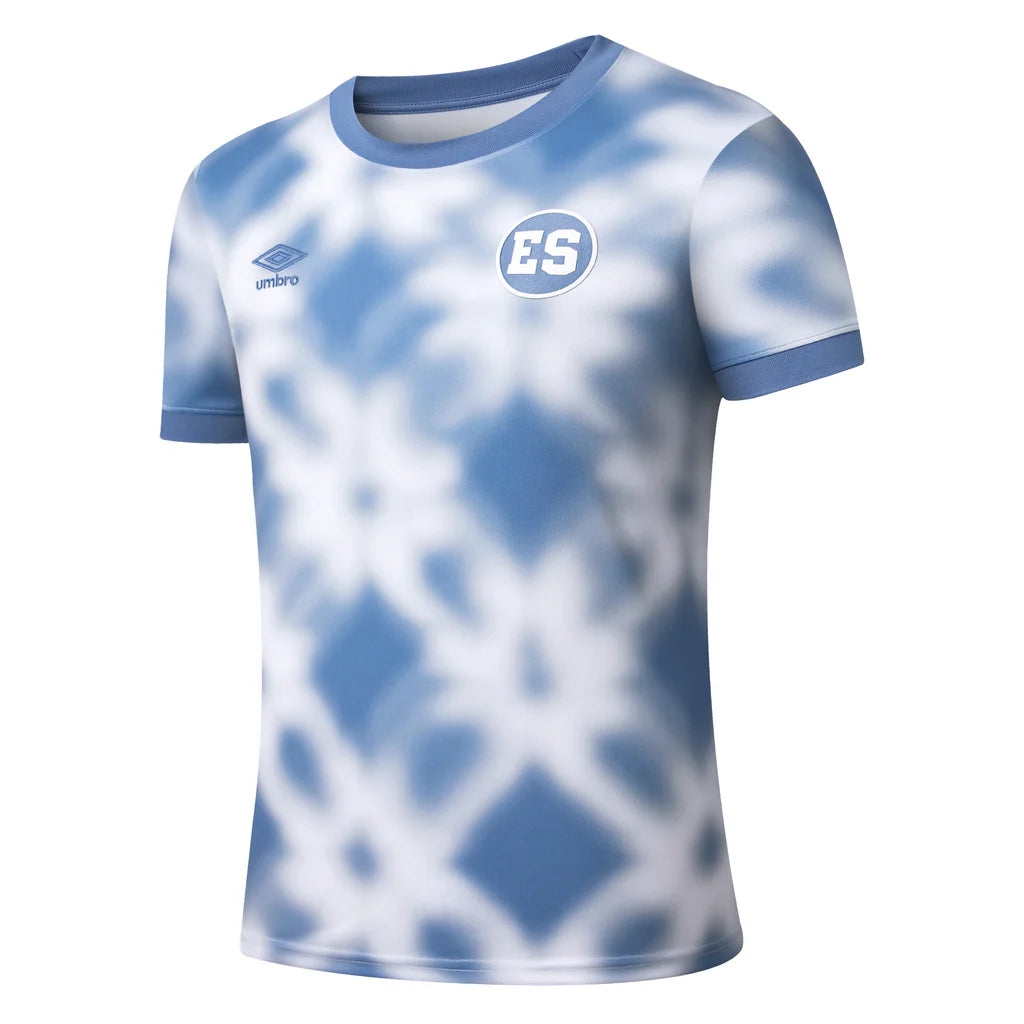 UMBRO 2025/26 EL SALVADOR BLUE TIE DYE PRE-MATCH JERSEY – Footy Depot