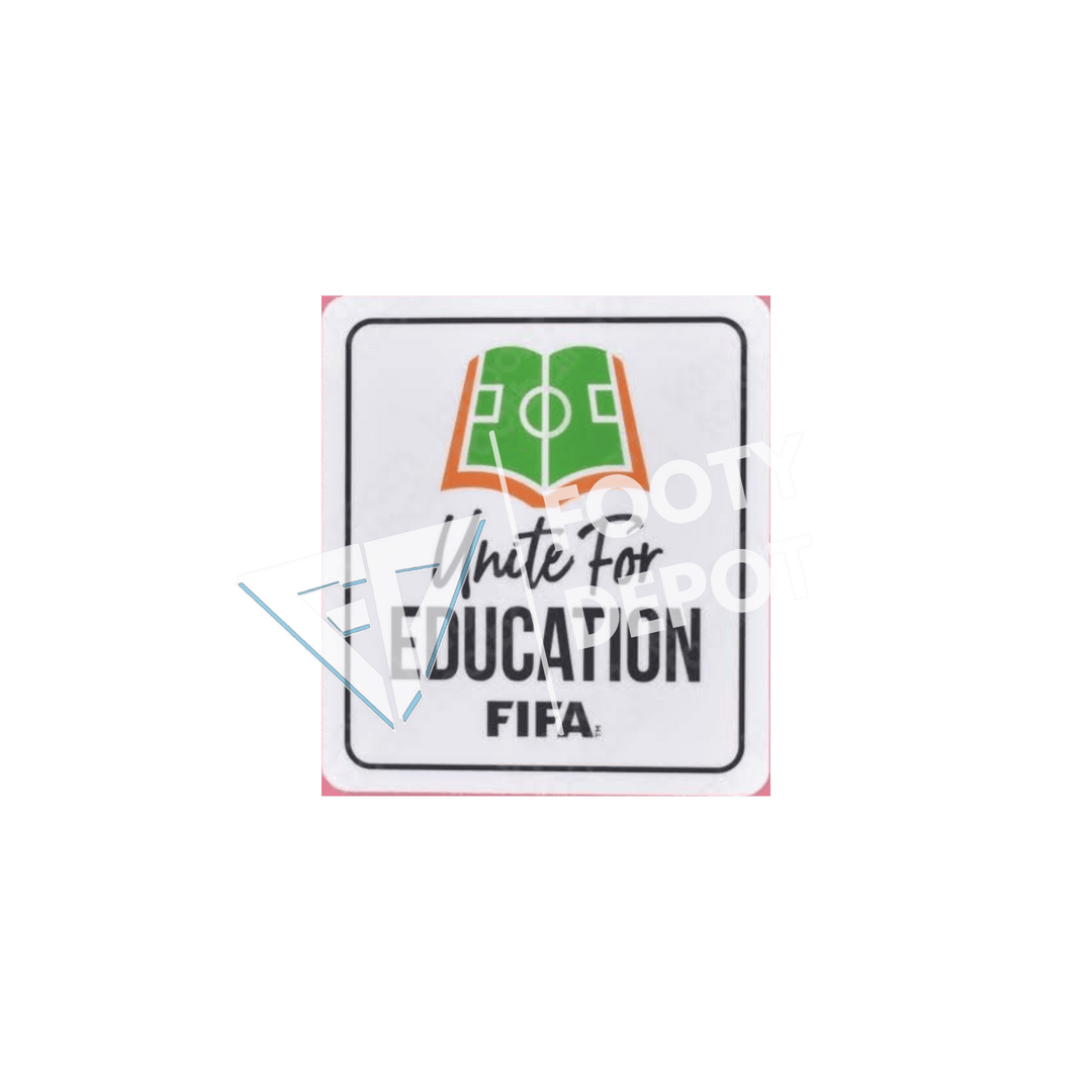 2026 FIFA WORLD CUP UNITED FOR EDUCATION "ROUND OF 16 MATCH" PATCH