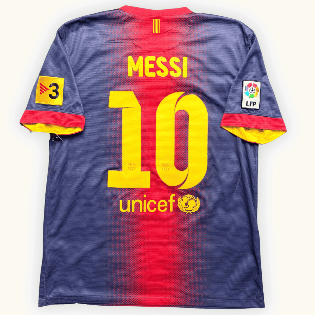 2012-13 FC BARCELONA LA LIGA HOME SHIRT MESSI #10 - (L)