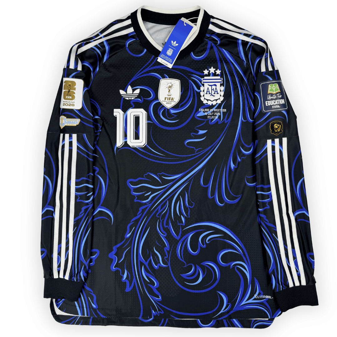 2026 ARGENTINA AUTHENTIC LONG SLEEVE AWAY 'SEMI-FINAL' MESSI JERSEY