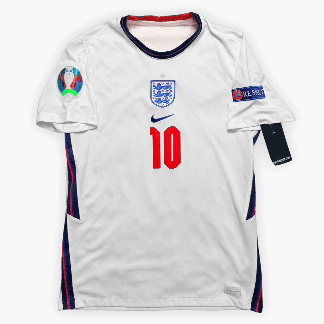 2020 ENGLAND EURO HOME SHIRT RASHFORD #10 - (M)