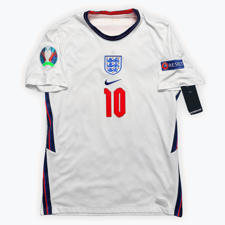 2020 ENGLAND EURO HOME SHIRT RASHFORD #10 - (M)