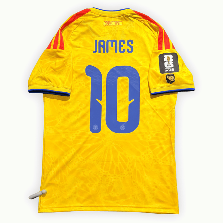 2026 adidas COLOMBIA HOME JAMES WORLD CUP JERSEY
