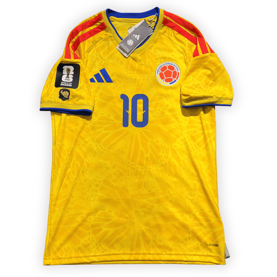 2026 adidas COLOMBIA HOME JAMES WORLD CUP JERSEY