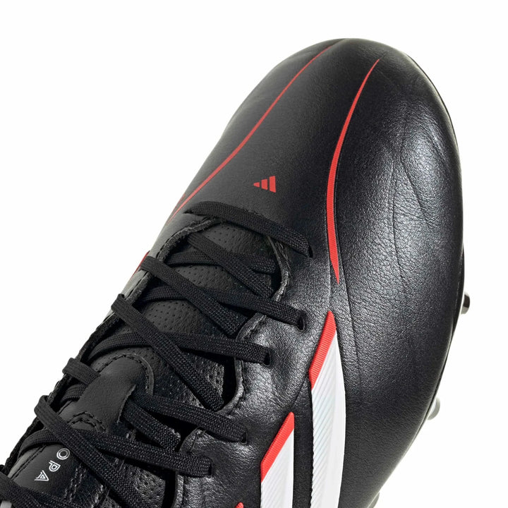 COPA PURE IV LEAGUE FG JR - Core Black / Lucid Red