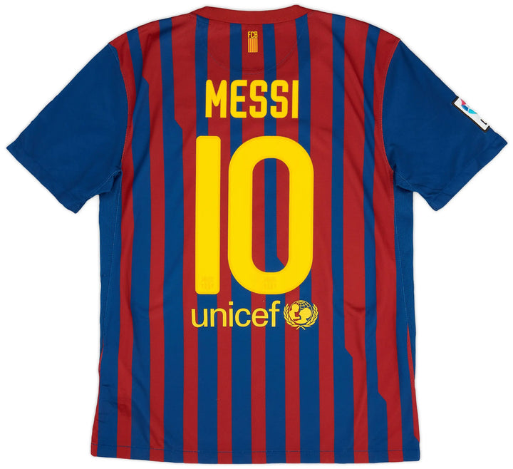 2011-2012 FC BARCELONA HOME SHIRT MESSI #10 - (L)