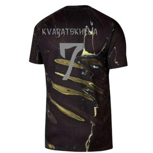 25/26 PARIS SAINT-GERMAIN x JORDAN NIGHT EDITION KVARATSKHELIA 7 JERSEY