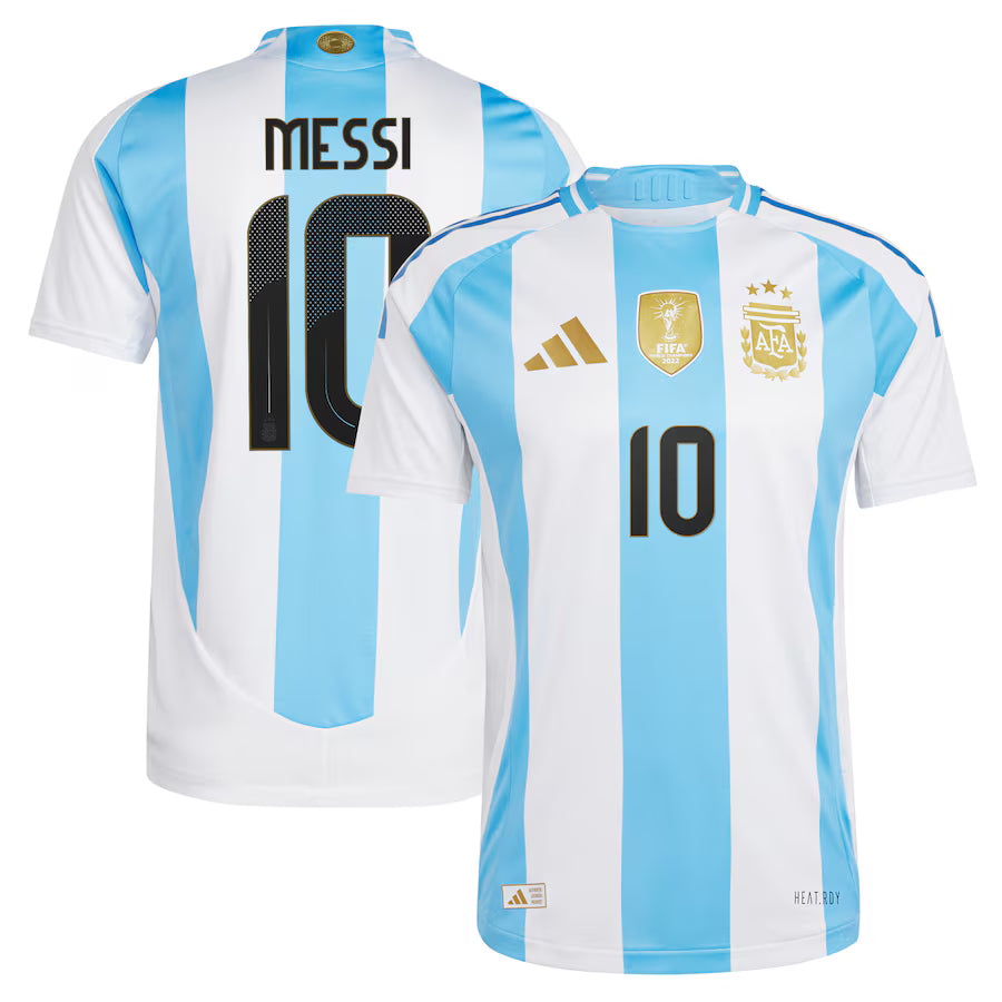 2024 adidas ARGENTINA HOME AUTHENTIC MESSI #10 JERSEY