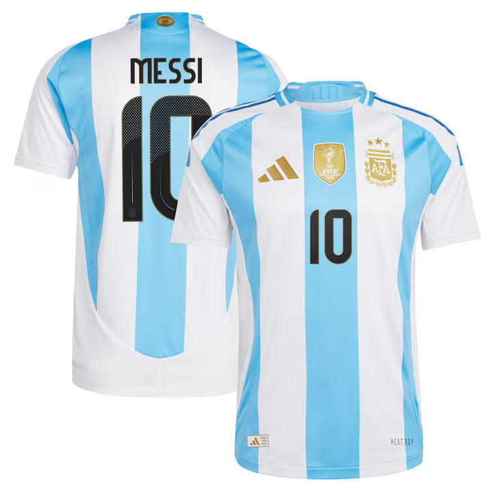 2024 adidas ARGENTINA HOME AUTHENTIC MESSI #10 JERSEY