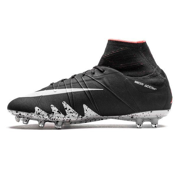NEYMAR x JORDAN NIKE HYPERVENOM PHANTOM 2 FG 'Black Silver Crimson'