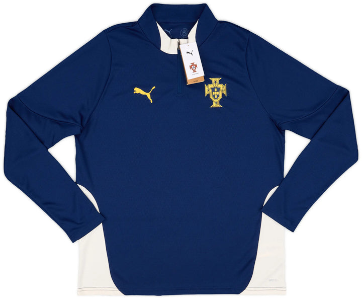 2025/26 PORTUGAL PUMA QUARTER ZIP TRAINING TOP