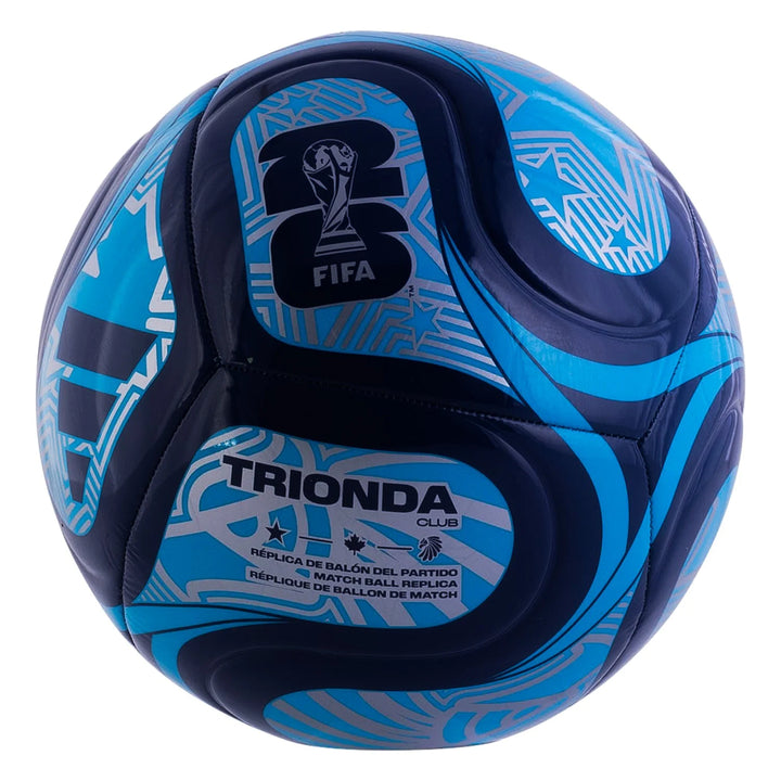 adidas 2026 FIFA WORLD CUP TRIONDA CLUB SOCCER BALL - Night Indigo