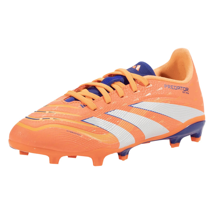 adidas PREDATOR LEAGUE FG/MG J - Beam Orange/White