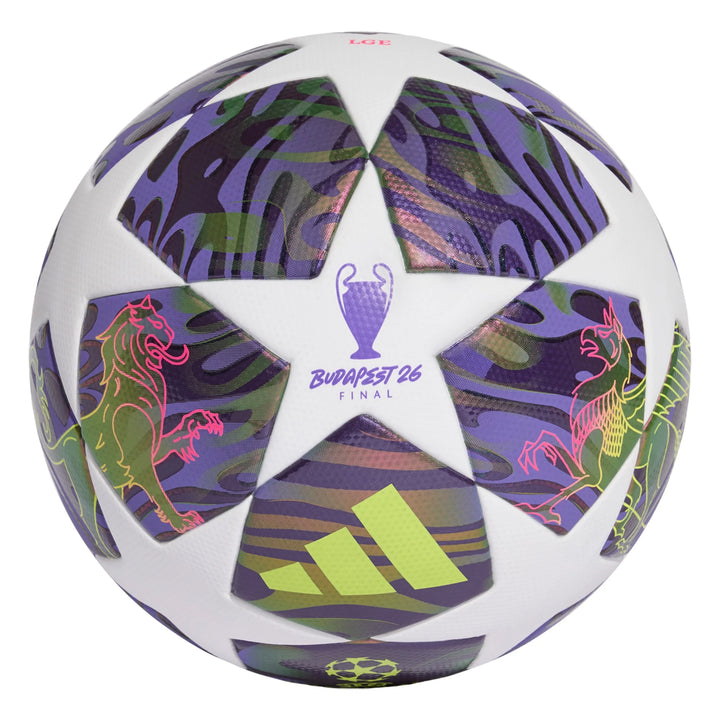 UEFA CHAMPIONS LEAGUE FINAL LEAGUE BALL 2026 - Purple/White/Yellow