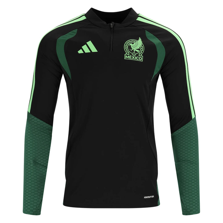 2026 adidas MEXICO LONG SLEEVE TRAINING TOP - Black
