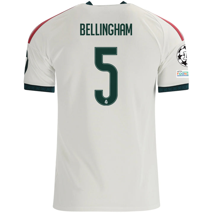 26/27 REAL MADRID BELLINGHAM UCL HOME JERSEY