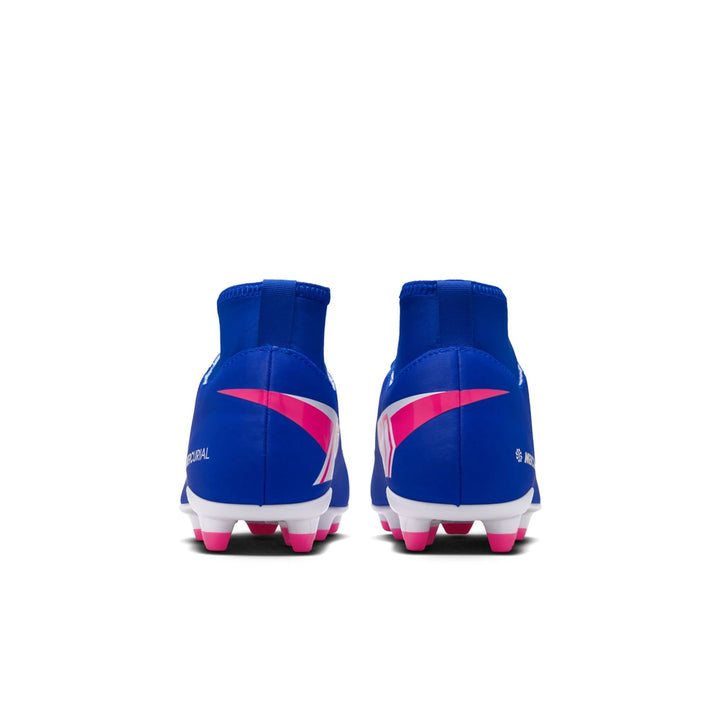 MERCURIAL SUPERFLY 10 CLUB FG/MG JR - Racer Blue/White