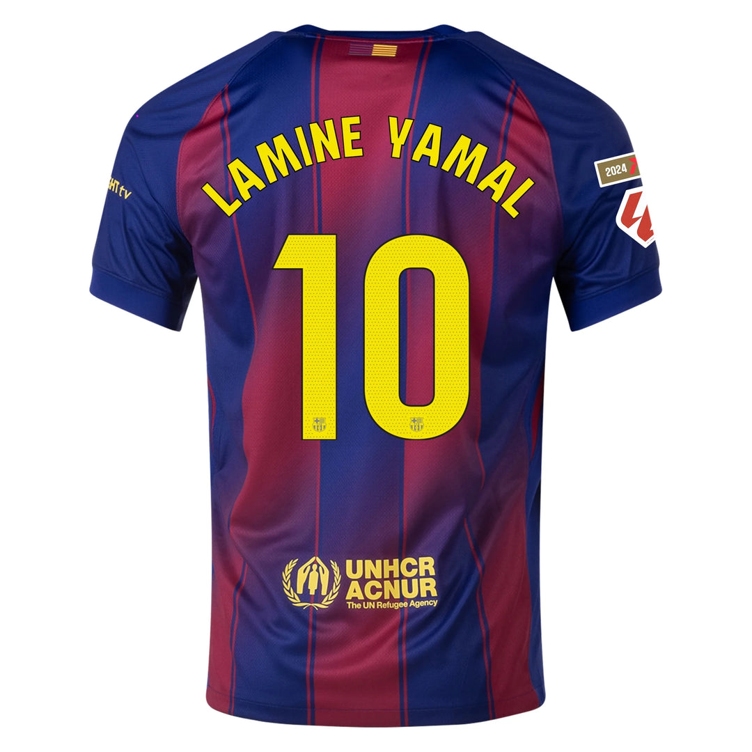 25/26 FC BARCELONA LAMINE YAMAL HOME JERSEY