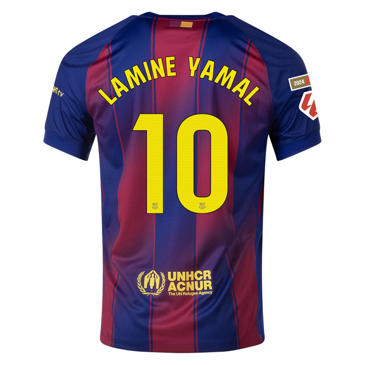 25/26 FC BARCELONA LAMINE YAMAL HOME JERSEY