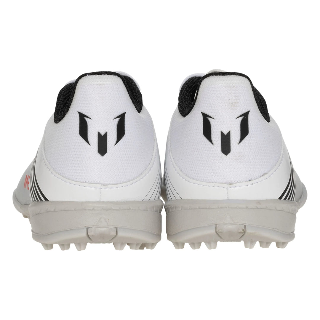 adidas F50 MESSI LEAGUE TF JUNIOR TURF CLEAT - Lucid Red/Silver Metallic