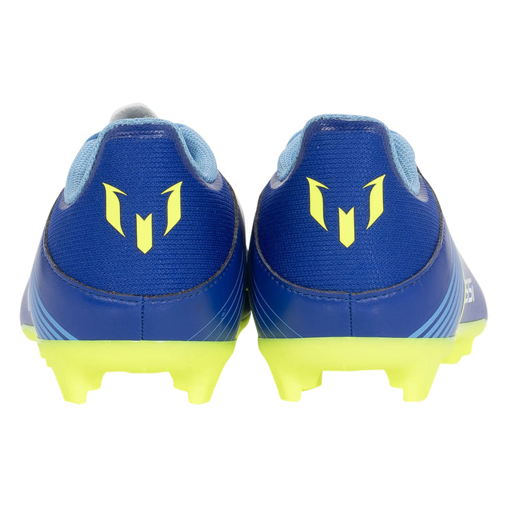 adidas F50 LEAGUE MESSI FG/MG J FG - Royal Blue/Solar Yellow