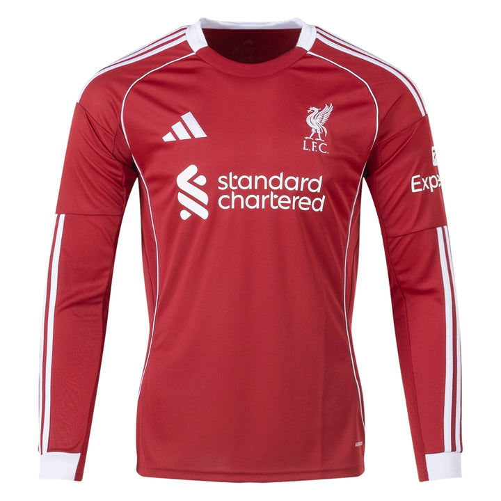 25/26 LIVERPOOL LONG SLEEVE HOME JERSEY