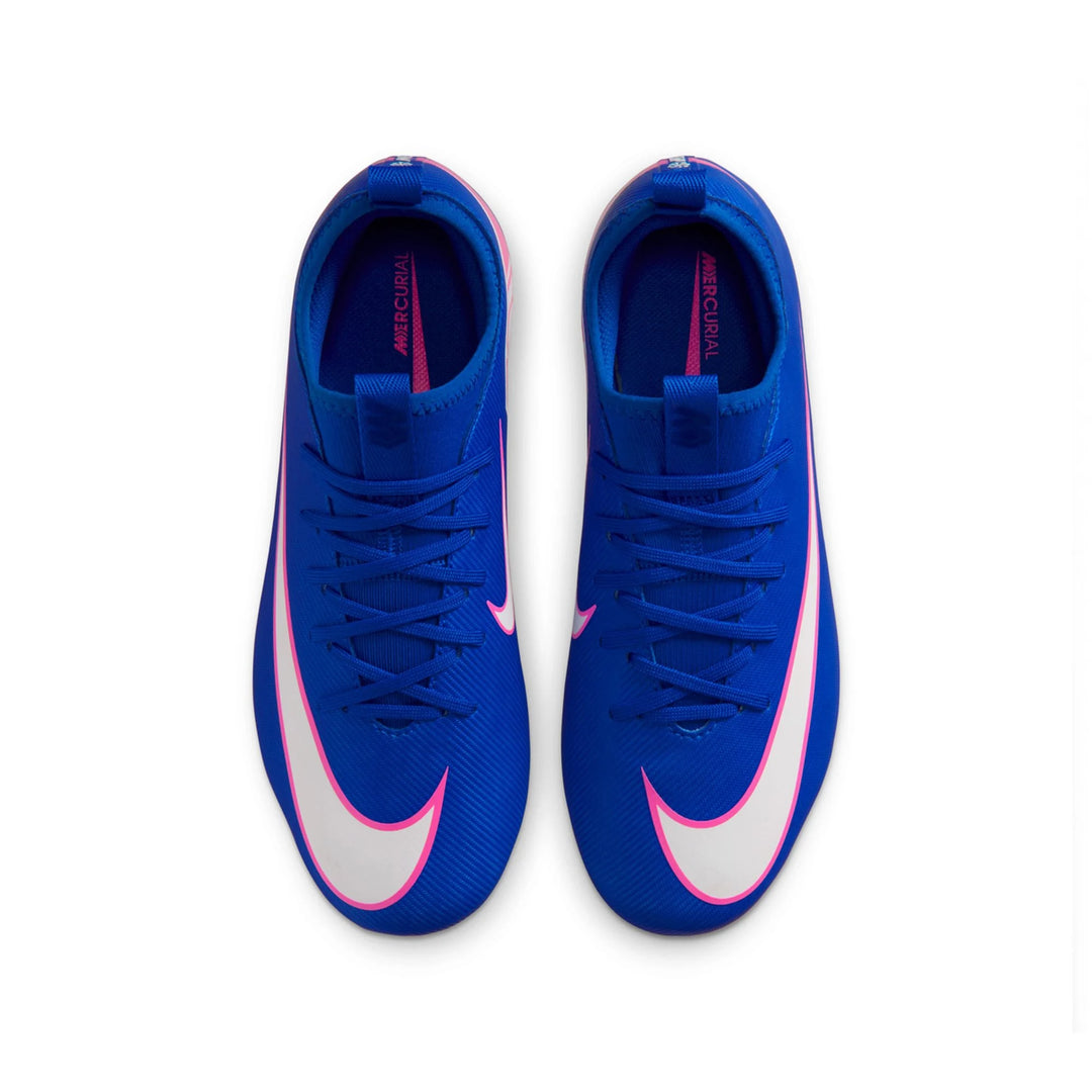 MERCURIAL VAPOR 16 ACADEMY FG/MG JR - Racer Blue/White