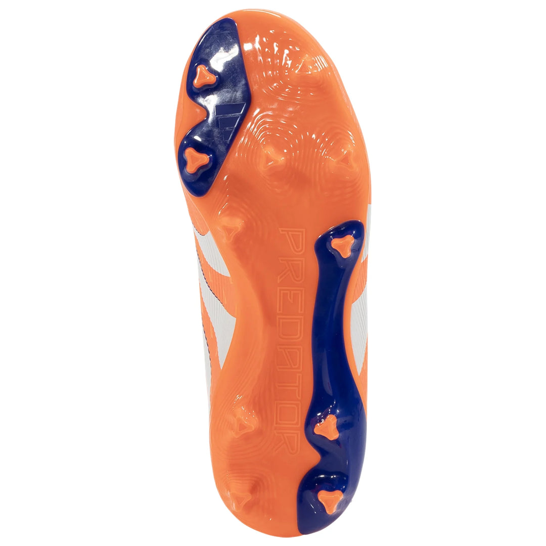 adidas PREDATOR LEAGUE FG/MG J - Beam Orange/White