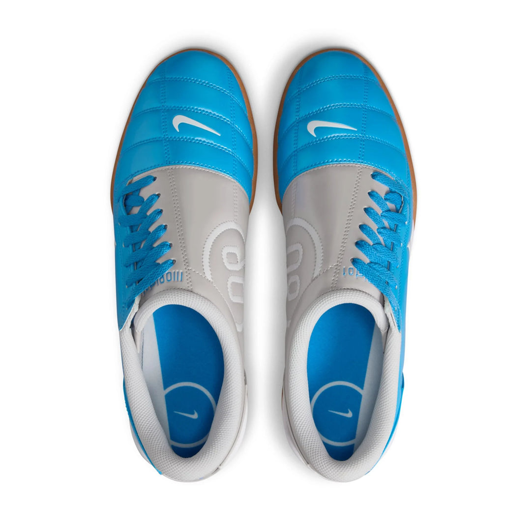 NIKE TOTAL 90 IC INDOOR SOCCER SHOE - University Blue/White Vast Grey