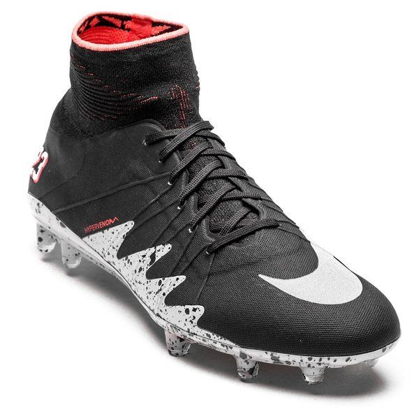NEYMAR x JORDAN NIKE HYPERVENOM PHANTOM 2 FG 'Black Silver Crimson'